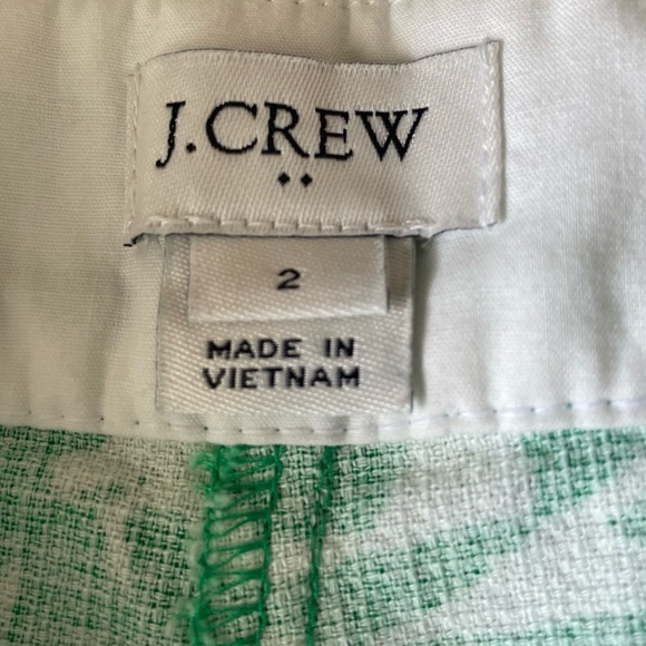 J. Crew Printed 5" basketweave short - Picture 6 of 11
